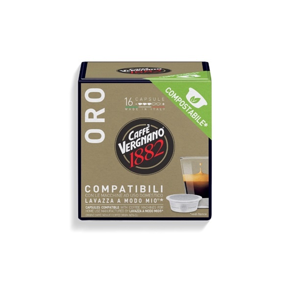 Кафе капсула Caffè Vergnano Oro A Modo Mio 16 бр.