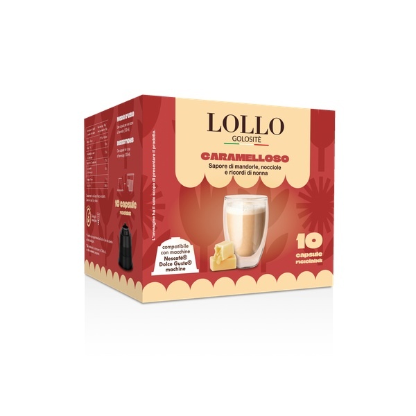 Капсули Lollo Caramelloso Dolce Gusto 10 бр. - 1