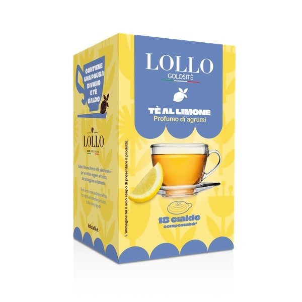 Чай дози Lollo Tè al Limone18 бр. - 1 Чай дози Lollo Tè al Limone18 бр. - 1