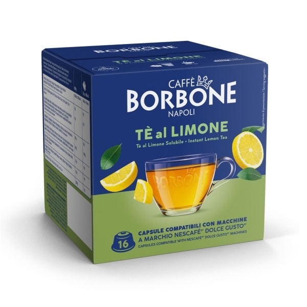 Чай капсули Borbone Tè Al Limone Dolce Gusto 16 бр. Чай капсули Borbone Tè Al Limone Dolce Gusto 16 бр.