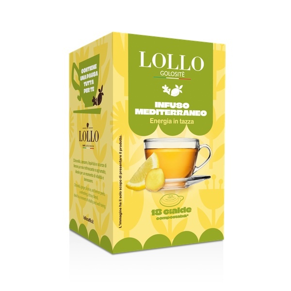 Чай дози Lollo Infuso Mediterraneo 18 бр. - 1