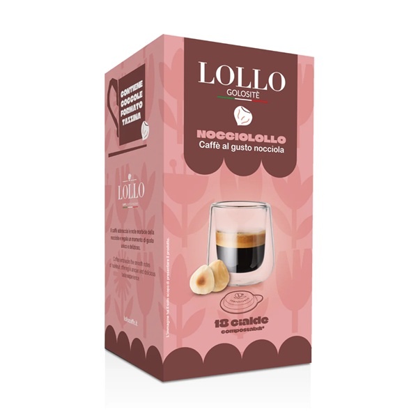 Кафе дози Lollo Nocciolollo 18 бр. - 1