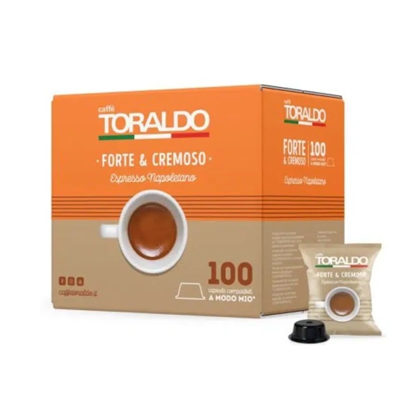 Кафе капсули Toraldo Forte e Cremoso A modo Mio 100 бр.