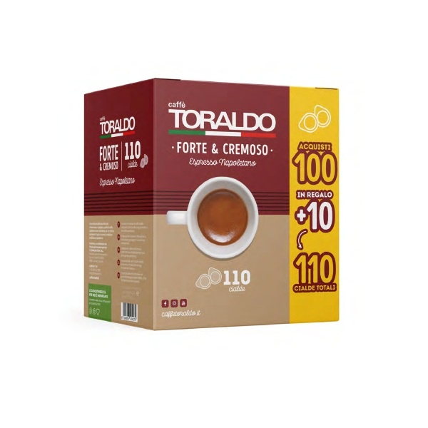 Кафе дози Toraldo Forte e Cremoso 110 бр.